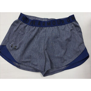 Under Armour Blue Shorts Women Size Small Play Up 3.0 Twist Athletic Short